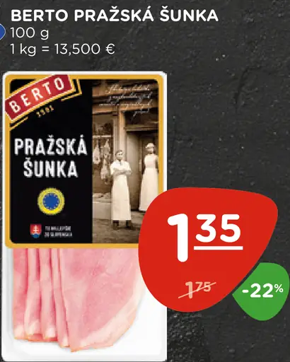Berto Pražská šunka