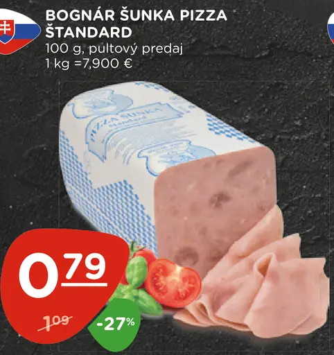 Bognár Šunka pizza štandard