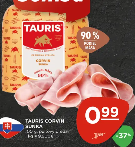 Tauris Corvin šunka