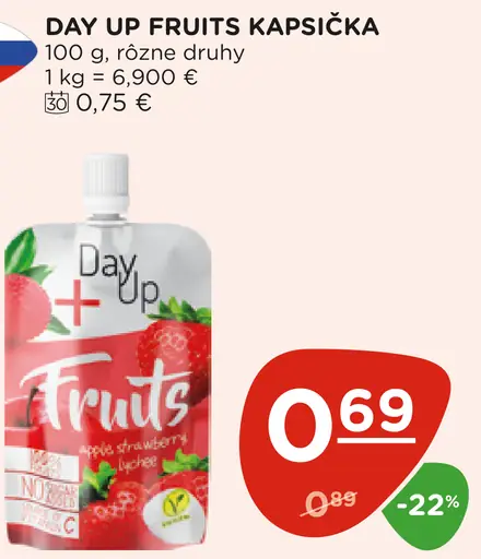 DAY UP FRUITS Kapsička