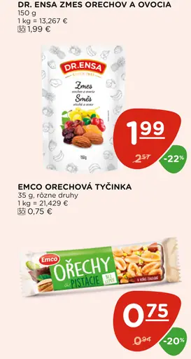 Dr. Ensa Zmes Orechov a Ovocia