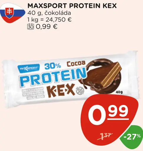 Maxsport Protein Kex čokoláda