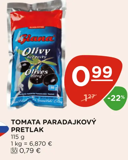 TOMATA Paradajkový pretlak