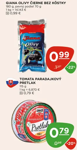 Giana Olivy Čierne Bez Kôstky