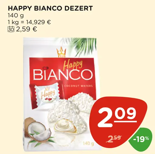 Happy Bianco dezert