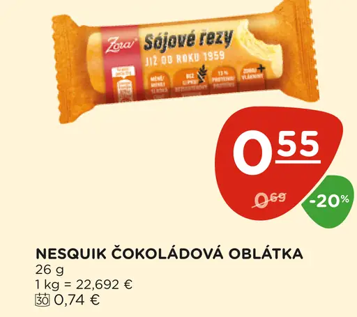 Nesquik čokoládová oblátka