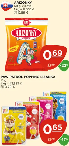 Arizonky ryžové