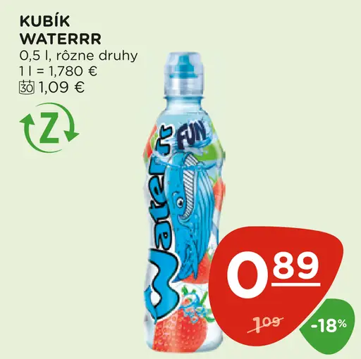 Kubík Waterrr