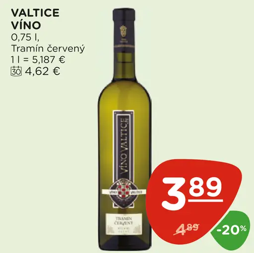 Valtice Víno Tramin červený