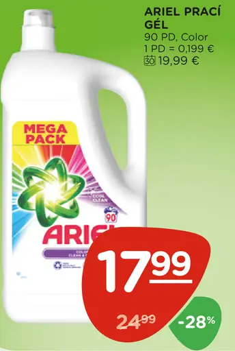 Ariel Prací Gél Color