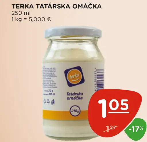 Terka Tatárska omáčka