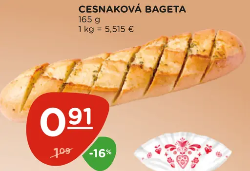 Cesnaková bageta
