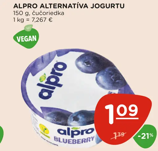 Alpro alternatíva jogurtu