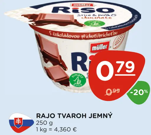 Rajo Tvaroh jemný