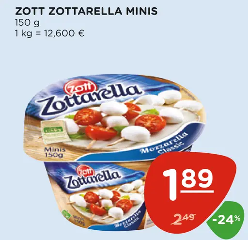Zott Zottarella Minis