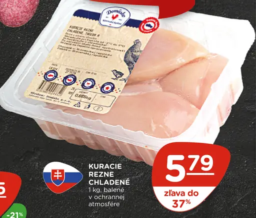 Kuracie rezne chladené