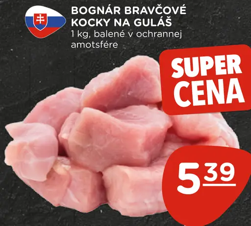 Bognár Bravčové kocky na guláš