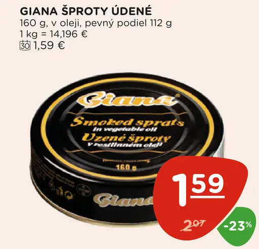 Giana Údené šproty