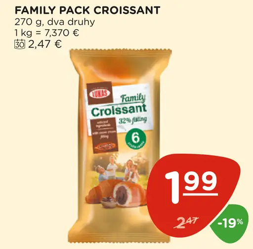Family Pack Croissant