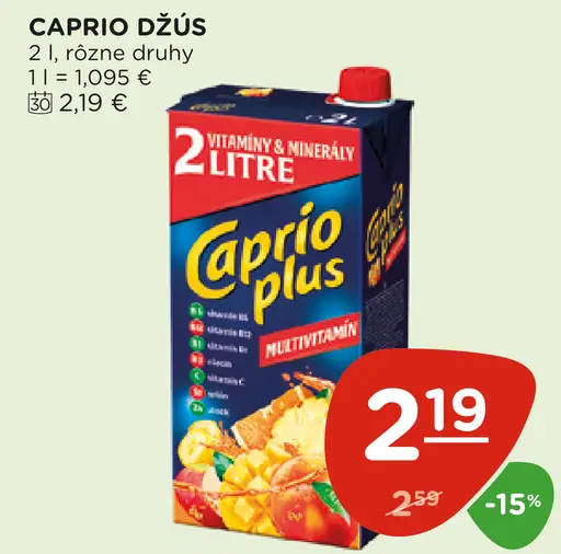 Caprio džús multivitamín
