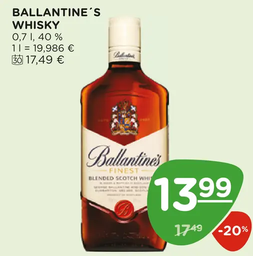 Ballantine's whisky