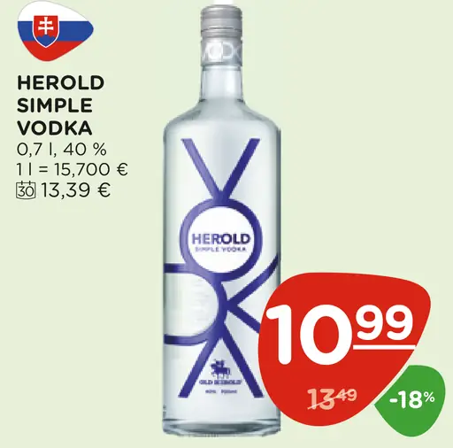 Herold Simple Vodka