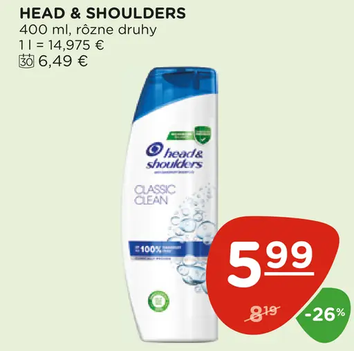 Head & Shoulders Classic Clean