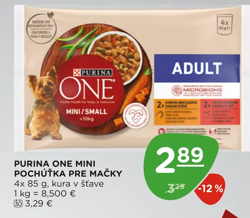 Purina pochúťka pre mačky