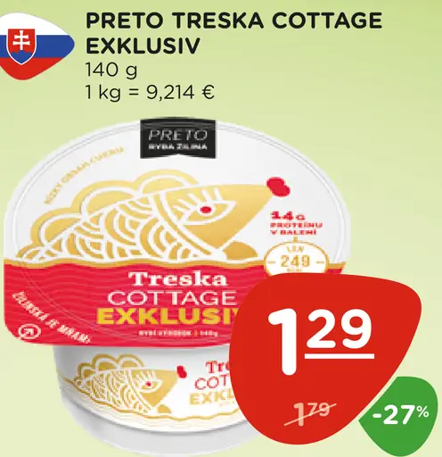 Préto Treska Cottage Exklusiv
