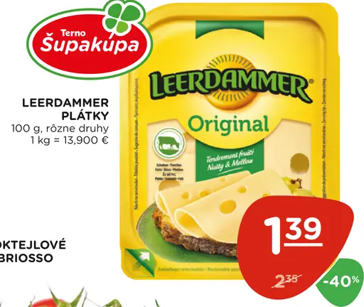 Leerdammer plátky