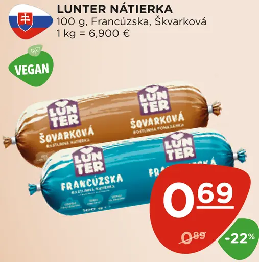 Lunter nátierka Francúzska/Škvarková