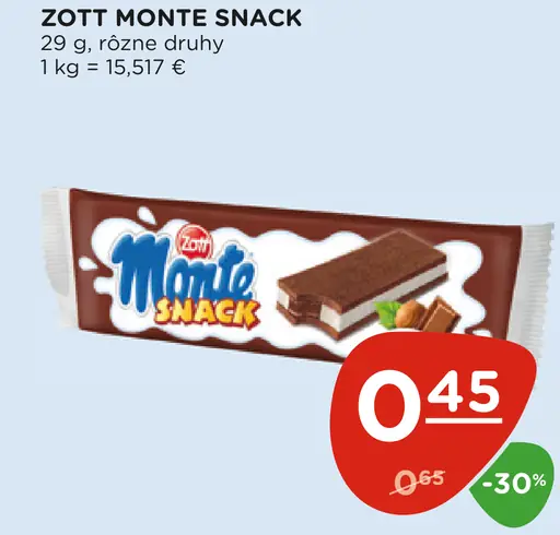 Zott Monte Snack