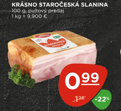 Krásno Staročeská slanina