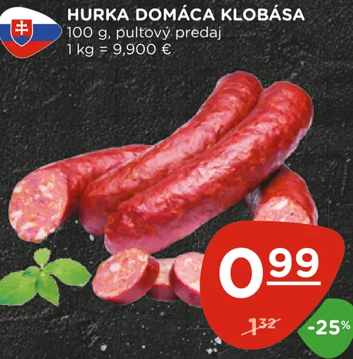 Hurka domáca klobása