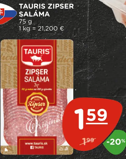 Tauris Zipser saláma