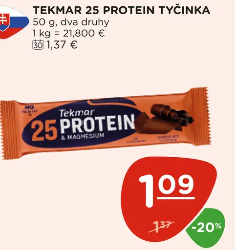 Tekmar 29 proteínová tyčinka