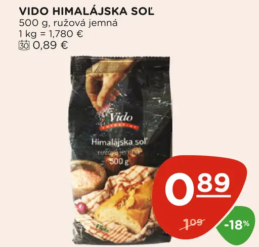 Vido Himalájska Soľ