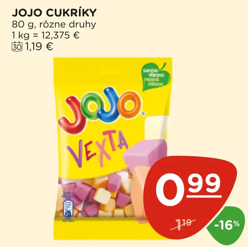 JoJo cukríky