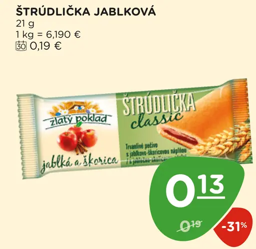 Štrúdlčka jablková