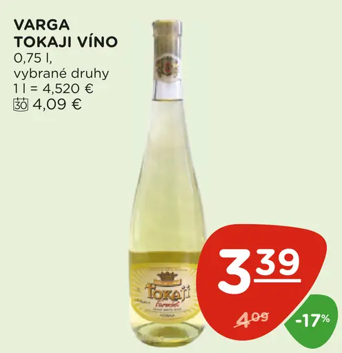 Varga Tokaji Vino