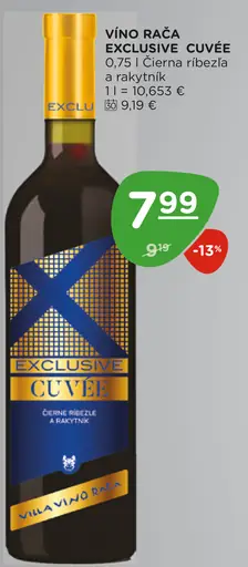 VILLA VINO RAČA EXCLUSIVE CUVÉE