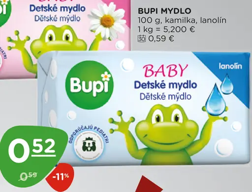 Bupi mydlo