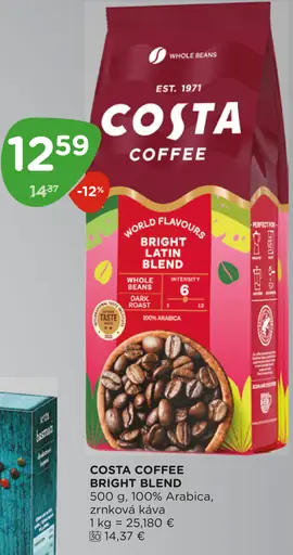 Costa Coffee Bright Blend