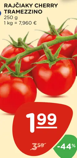 Rajčiaky cherry Tramezzino