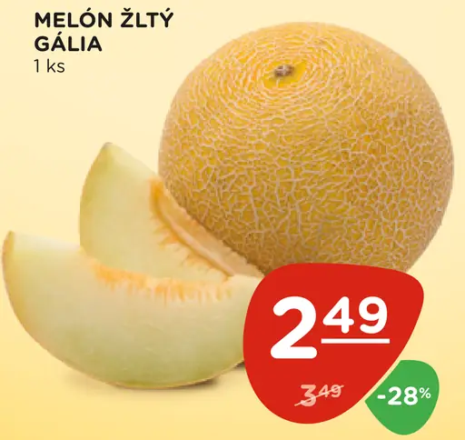 Melón žltý