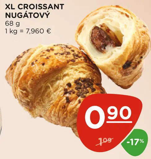 XL Croissant Nugátový