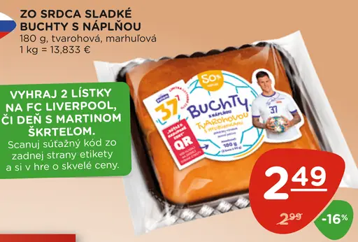 Zo srdca sladké buchty s náplňou