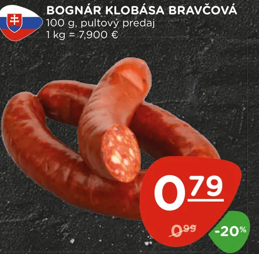 Bognár Kľobása bravčová