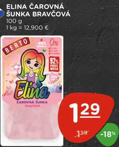 Elina čarovná šunka bravčová