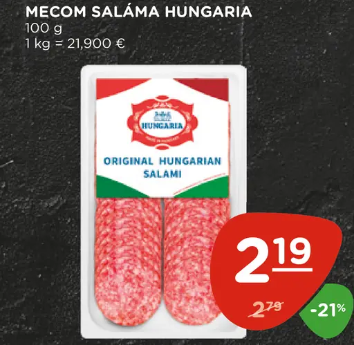 Mecom saláma Hungaria